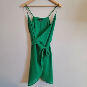 Green flowy Summer dress